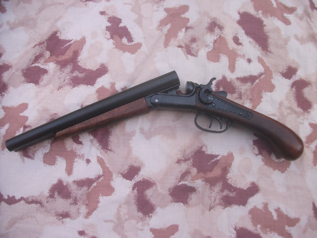 Mad Max Shotgun Double-Barrel Pistol USA 1881 INERTE by Denix