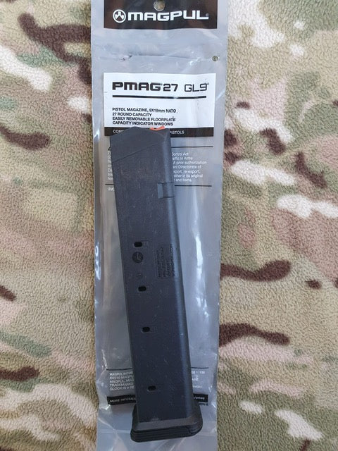 Magpul Glock PMAG GL9 Magazine 27 Rounds 9x19 by Magpul Firearms