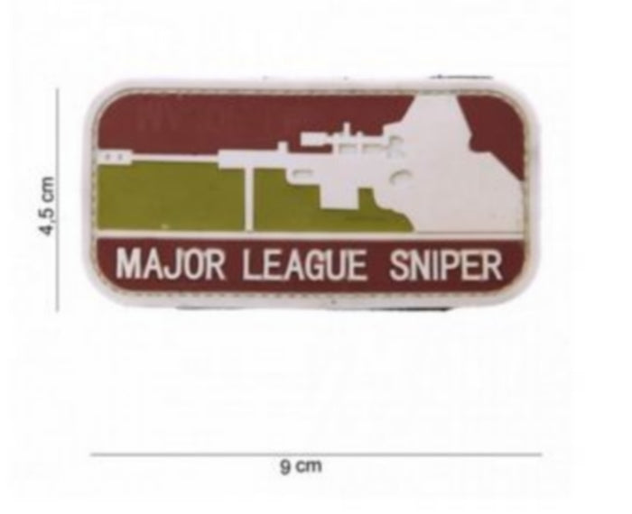 Major League Sniper Arid 3D Rubber Patch