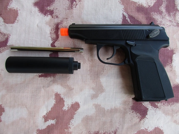 Makarov W654K Assassin MK Full Metal GBB Scarrellante by We