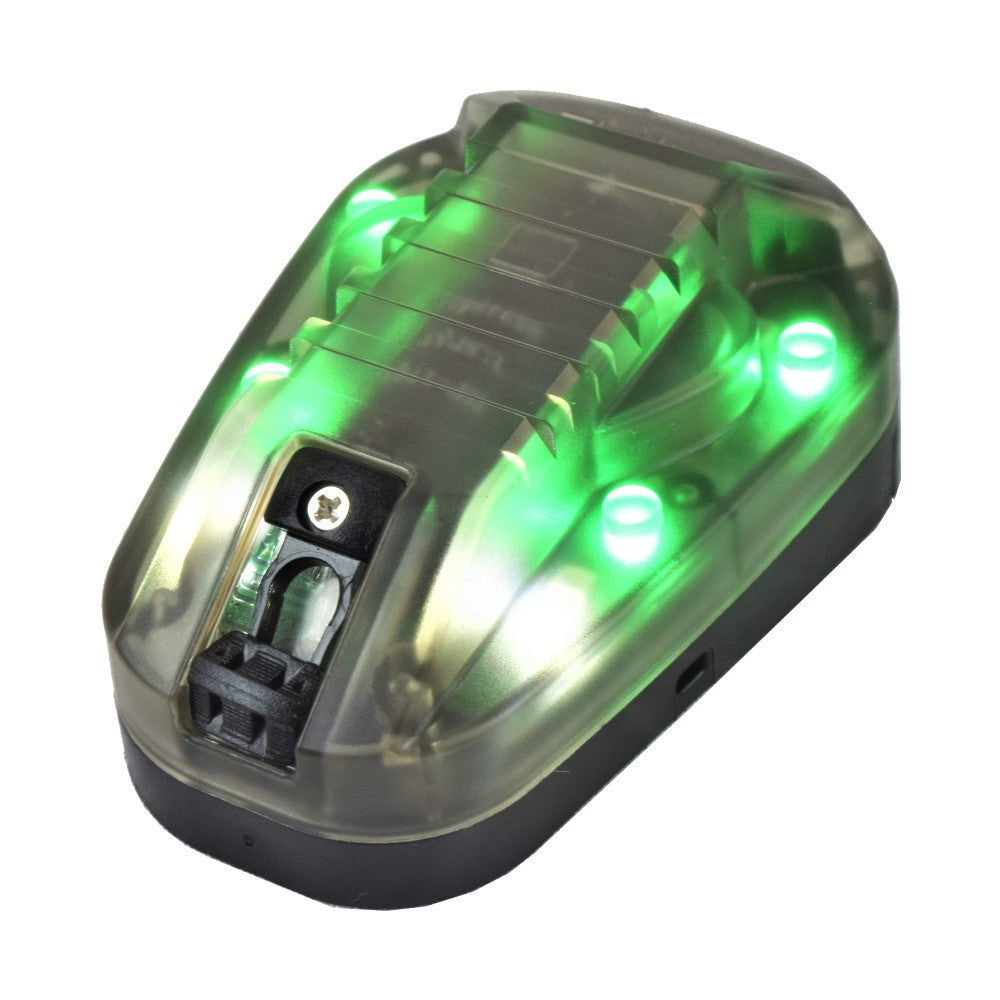 Mark - Signal - IR Velcro Helmet Green Light Luce Verde di Segnalazione da Elmetto by WADSN