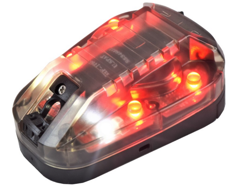 Mark - Signal - IR Velcro Helmet Red Light Luce Rossa di Segnalazione da Elmetto by WADSN