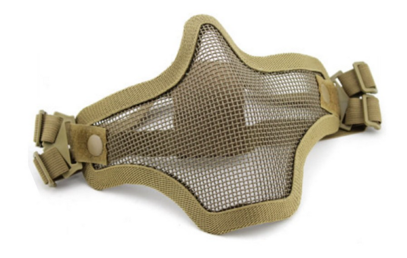 Maschera - Mentoniera a Rete Coyote Tan by Wosport