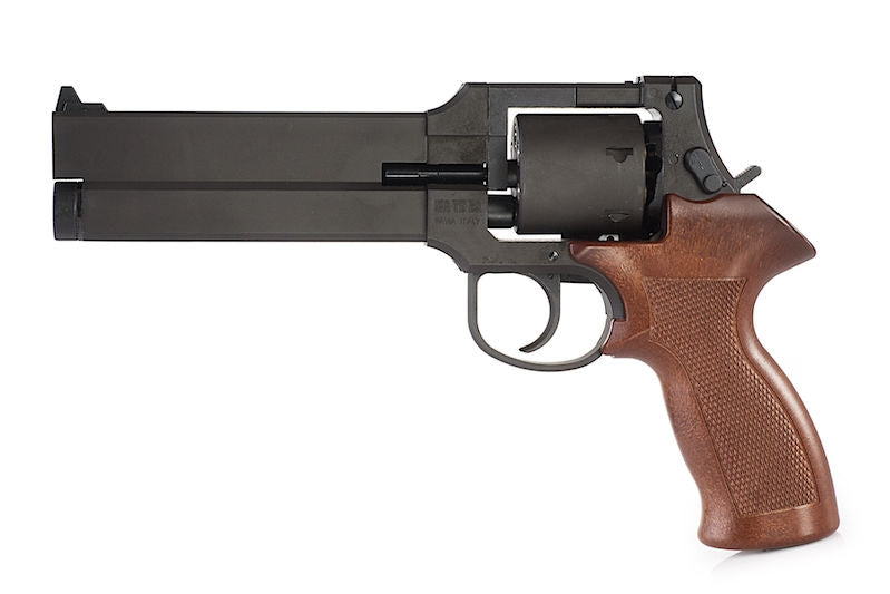 Mateba "Ghost In The Shell" M2700 Revolver X-Cartridge Series Black Heavy Weight Abs Wood Type Grip Gas Power by Marushin