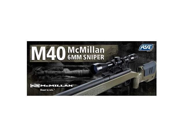 McMilan M40A3 OD Scritte e Loghi Originali Sniper Rifle by Vfc pro Asg