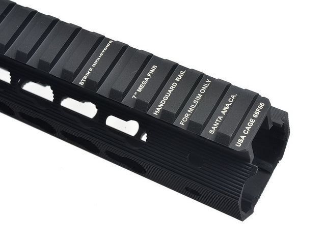 Mega Fins - Keymod Strike Ind. 7" Handguard Rail by Madbull