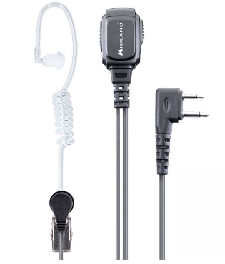 Midland MA31 L Pro Military Standard Microfono Auricolare Pneumatico "Body Guard" by Midland