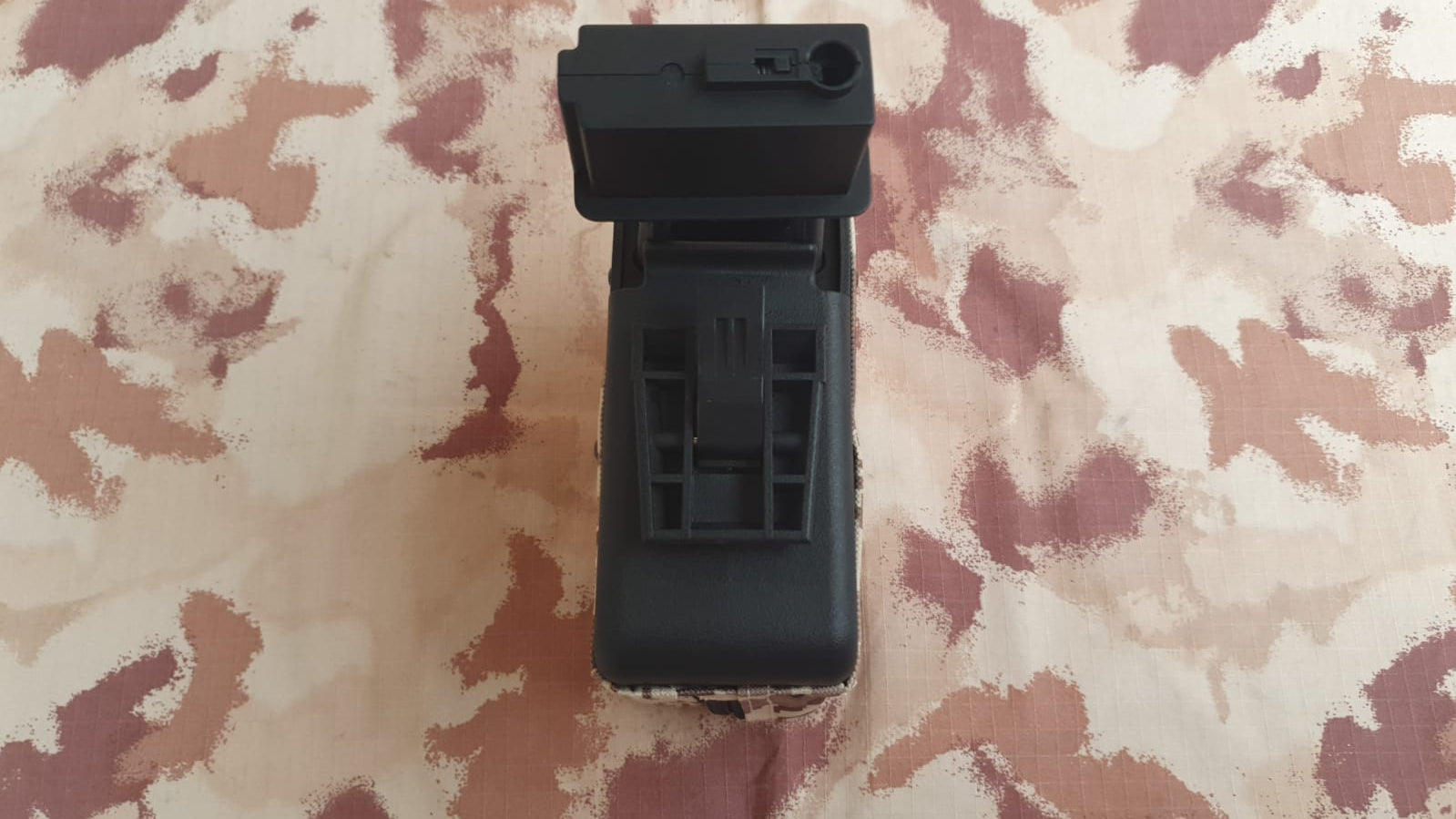 Minimi M249 1500bb Desert Digital Magazine USB Sound Control by A&K