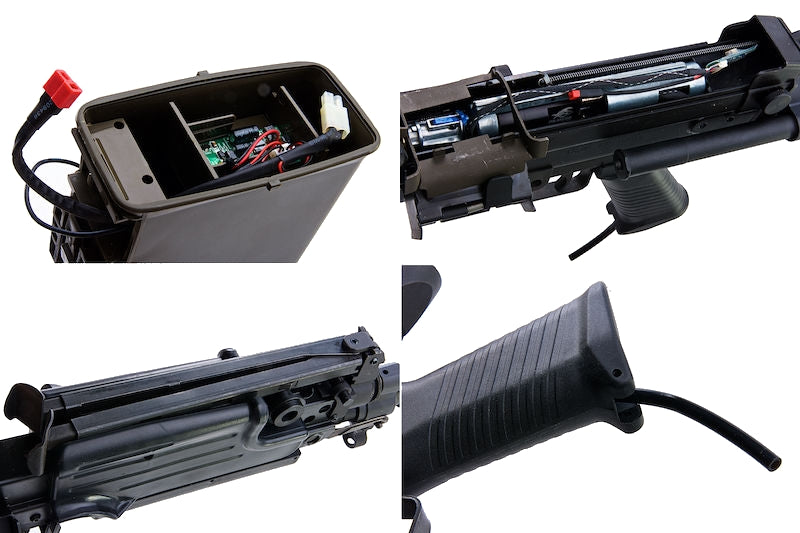 Minimi M249 Paratrooper Polarstar HPA Equipped by G&P