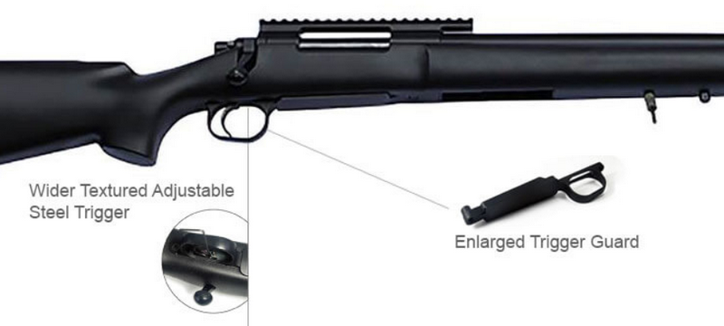 Modify MOD24 SF Tan Bolt Action Airsoft Sniper Rifle by Modify-Tech