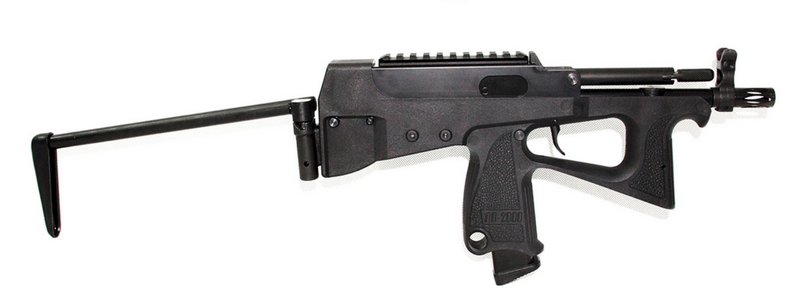 Modify PP-2K SMG 9mm GBB Gas Blow Back Submachine Gun by Modify-Tech