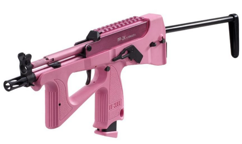 Modify PP-2K Co2 9mm GBB Gas Blow Back SMG Submachine Gun Pink Version by Modify-Tech