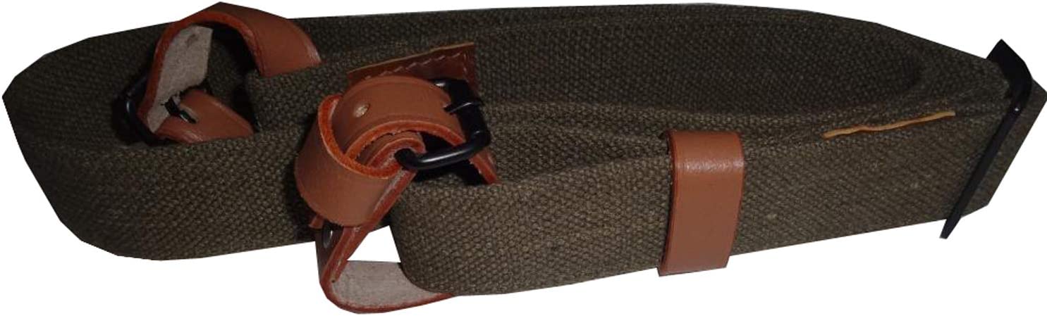 Mosin Nagant Canvas - Leather Sling Cinghia Originale Replica