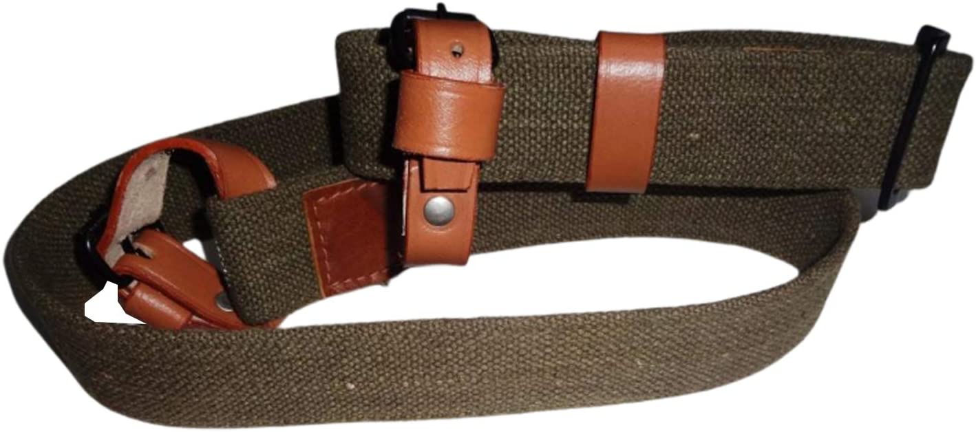 Mosin Nagant Canvas - Leather Sling Cinghia Originale Replica