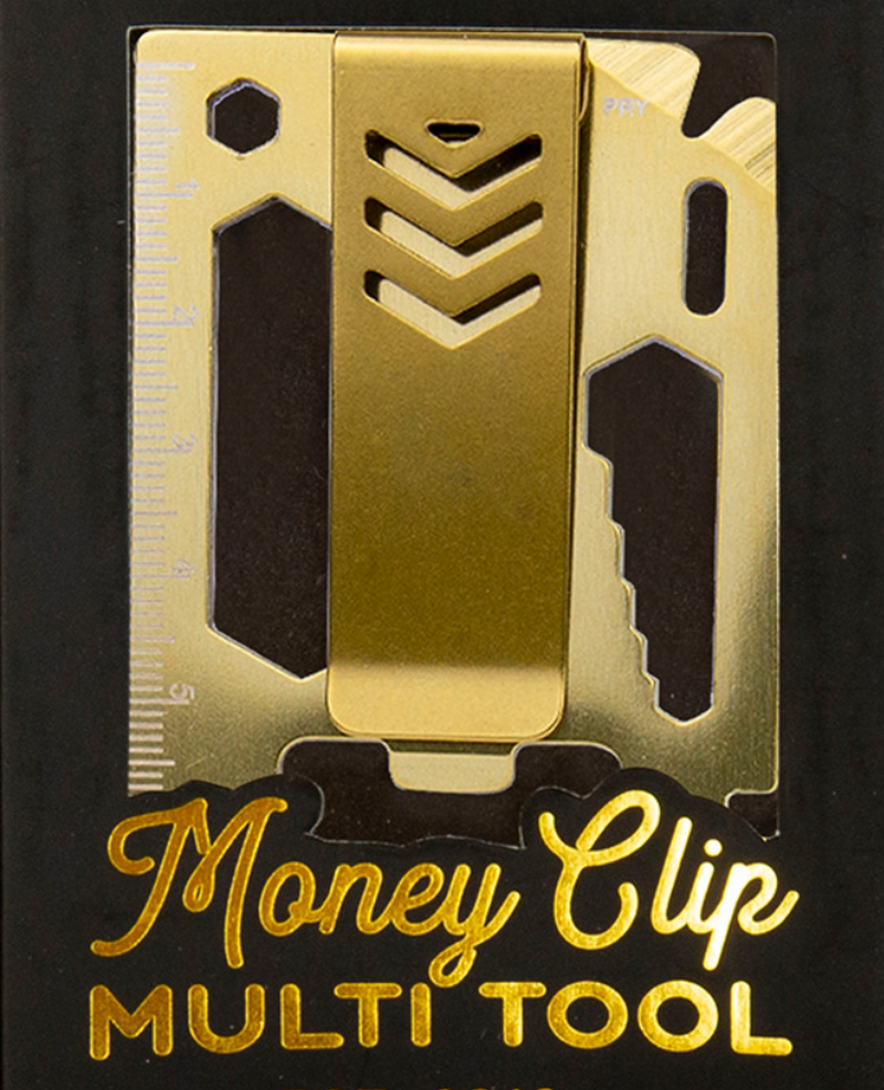Multitool 10 in Uno Money Clip Porta Banconote