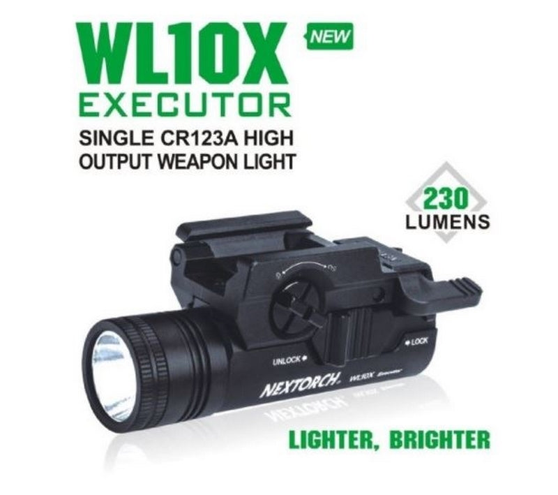NEXTORCH Torcia Gunlight Executor WL10X Led 230 Lumen by NEXTORCH