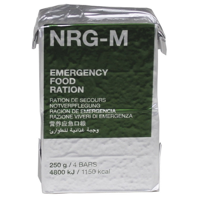 NRG-M Emergency Food Ration Giornaliera 1150 Kcal