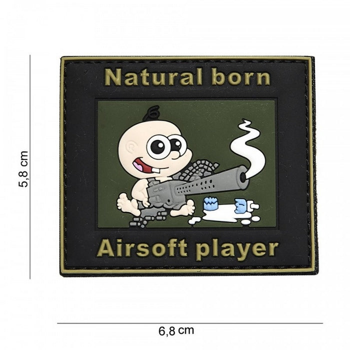 Natural Born Airsoft Player Patch
