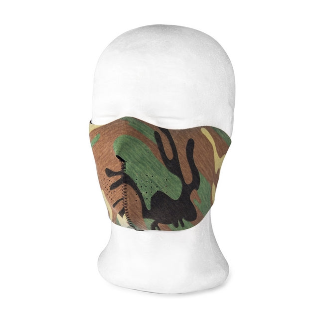 Face Mask Woodland in Neoprene