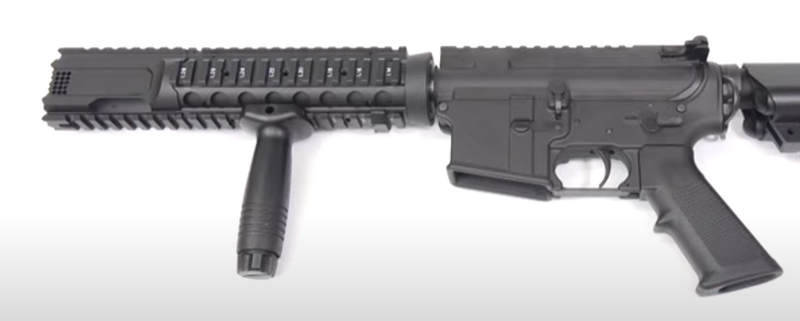 Nitro Laylax Tokyo Marui & Similar M4 - M16 Strike Rail System "Pesta Carne - Rompi Vetro" by Nitro - Laylax