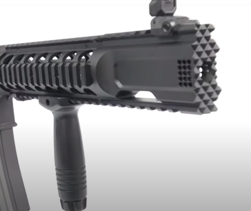 Nitro Laylax Tokyo Marui & Similar M4 - M16 Strike Rail System "Pesta Carne - Rompi Vetro" by Nitro - Laylax