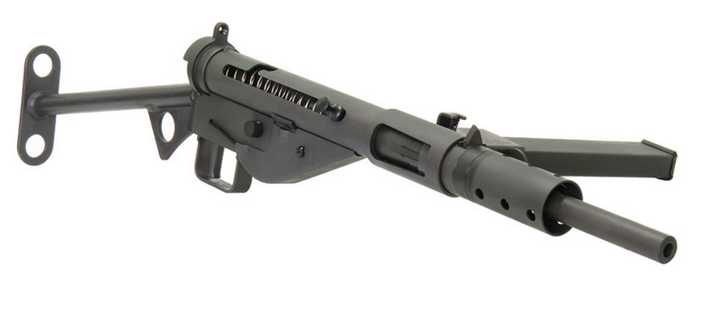 NorthEast Sten MKII 1943 Canadian Long Branch GBB Gas BlowBack T-Stock Machine Gun by NorthEast