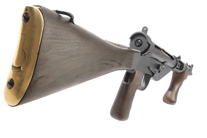 NorthEast Sten MkV Shepperd & Turpin Enfield GBB Gas BlowBack Full Wood & Metal Machine Gun by NorthEast
