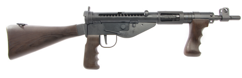 NorthEast Sten MkV Shepperd & Turpin Enfield GBB Gas BlowBack Full Wood & Metal Machine Gun by NorthEast