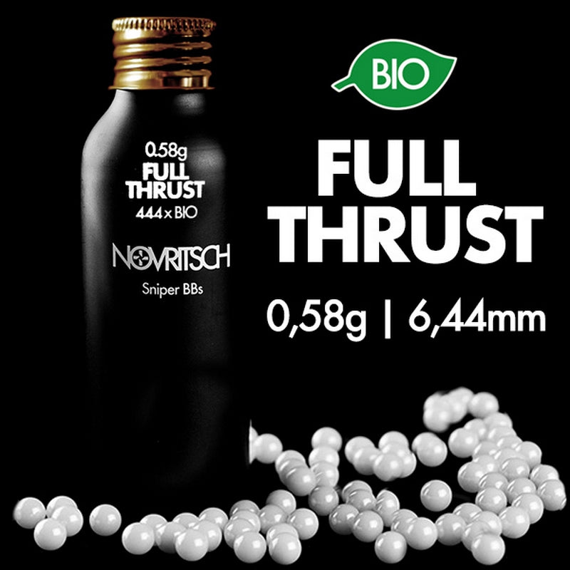 Novritsch 0.58g x 444pcs FULL Thrust BIO BBs