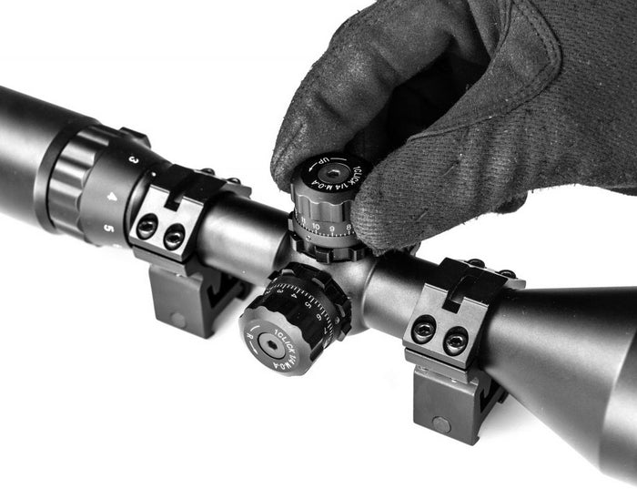 Novritsch 3-9x 50 Illuminated Mildot Reticle Scope Set Ottica by Novritsch