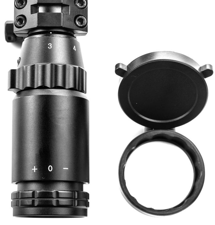 Novritsch 3-9x 50 Illuminated Mildot Reticle Scope Set Ottica by Novritsch