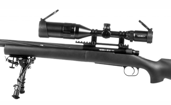 Novritsch 3-9x 50 Illuminated Mildot Reticle Scope Set Ottica by Novritsch