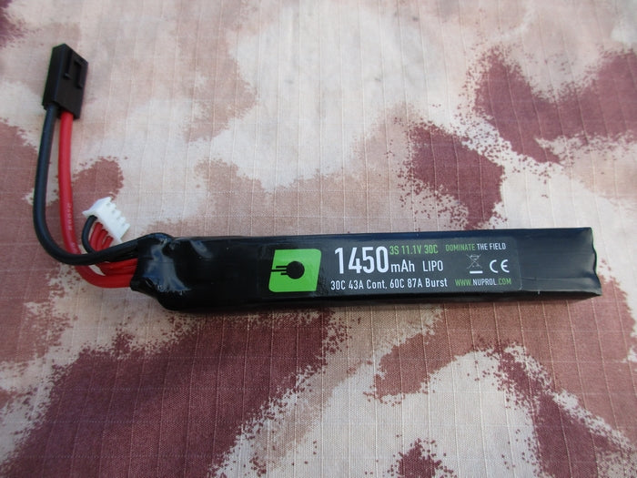 Nuprol Li-Po Batteria 1450mAh 11,1v. 30C "Stick"