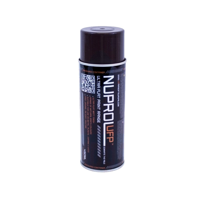 Nuprol UFP Ultra Flat Print Range Flat Brown Spray Paint by Nuprol