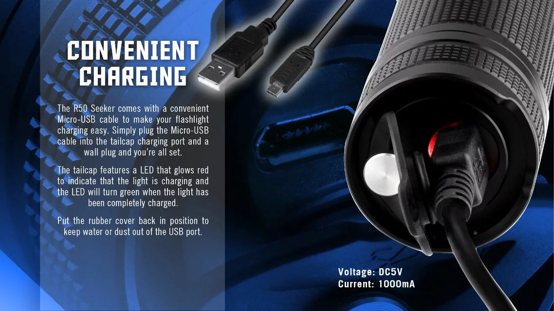 R50 Seeker 2500 Lumen by olight Technology