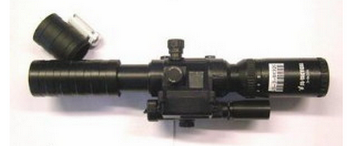 Ottica 3-9X32G con Laser Laterale