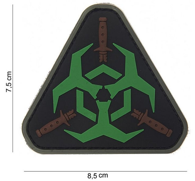 Outbrek Response Fluo Green Pvc Patch