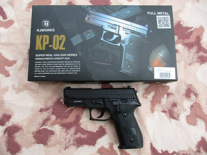 P229 Sig Sauer Type KP-02 GBB Full Metal by Kjw