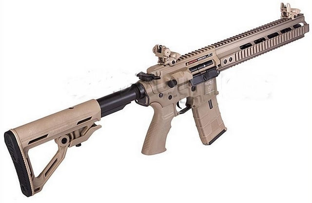 PAR Mk3 CQB Tan MTR Stock Blow Back EBB IMT-293-1 by Ics