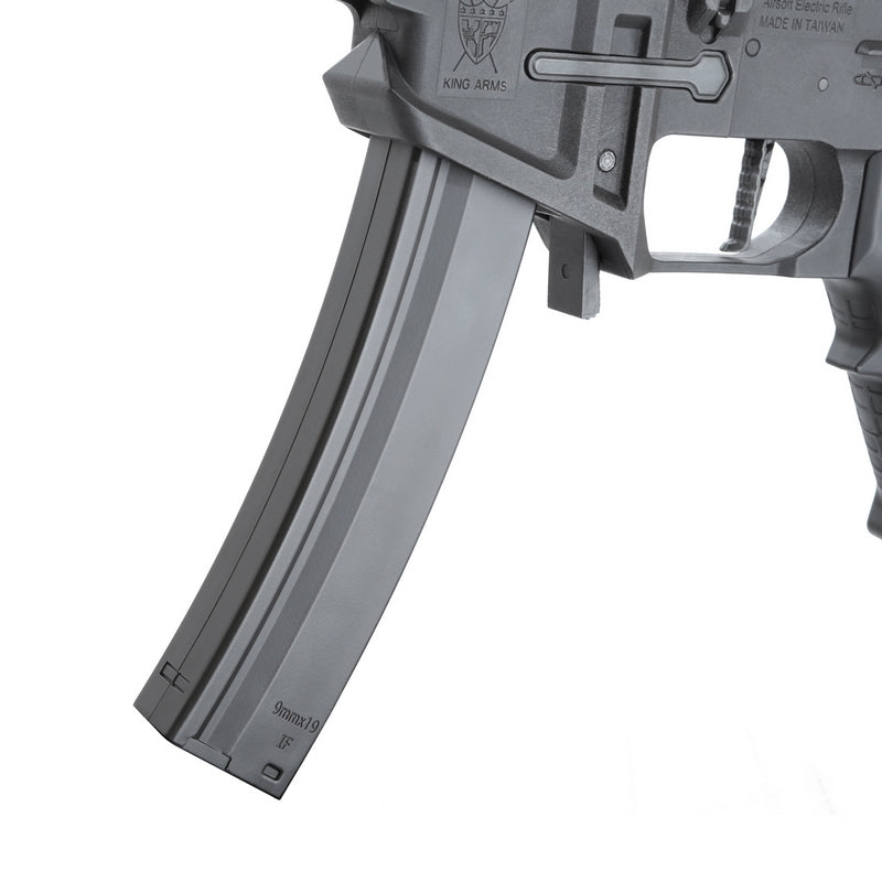 PDW 9mm SBR Mosfet AEG King Arms