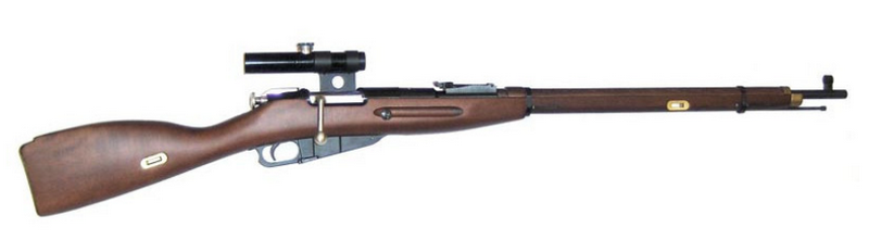 PPS Mosin Nagant M1891-30 PU Scope Full Wood & Metal Spring Bolt Action Rifle by PPS Technology
