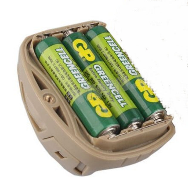 PS Military Tan Helmet-MOLLE Lamp Set by Big Dragon