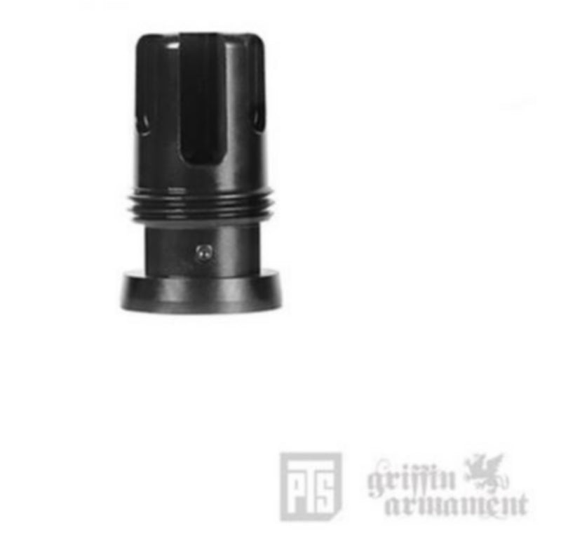 PTS > Griffin Armament - Taper Mount Minimalist Stealth Flash Suppressor 14mm CCW. by PTS