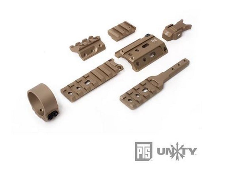 PTS UT011490813 Unity Tactical - FUSION Mounting System Dark Earth by PTS
