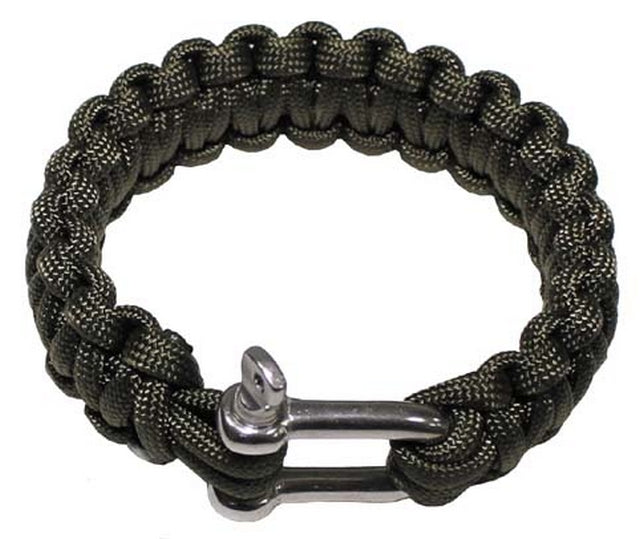 Paracord Bracciale OD con Moschettone Marino Inox by MHF