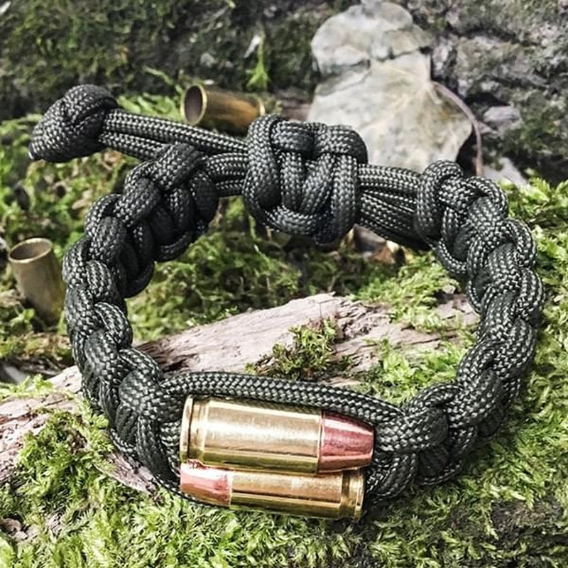 Paracord Rope 9x21 Bullett Twins Bracelet