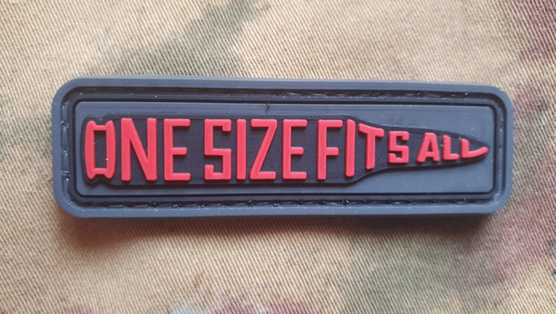 Patch One Size Fits All Rubber Patch Gommata 3D