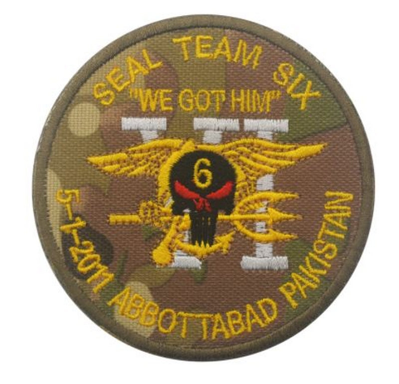 Patch Seal Team Six Abbottabad We Got Him