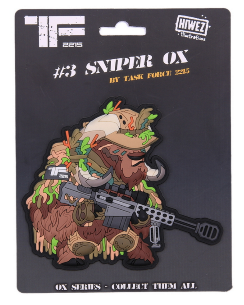 Patch Sniper OX 3 PVC 3D Patch by TF-2215 Hivez