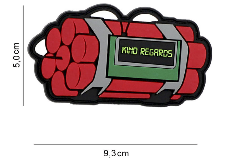 Patch TNT - Dynamite Kind Regards PVC Patch